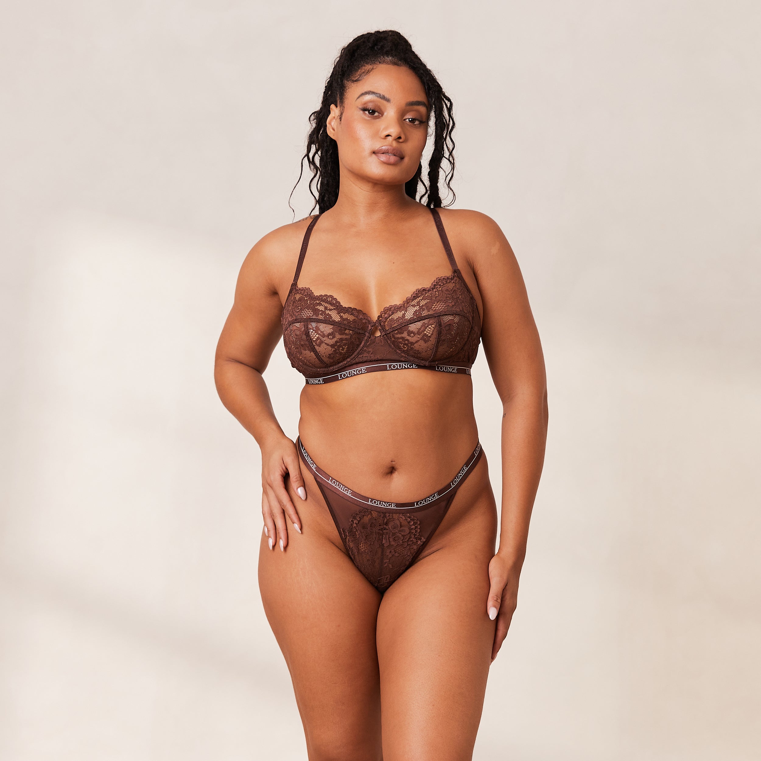 Blossom Balcony Bra - Brunette