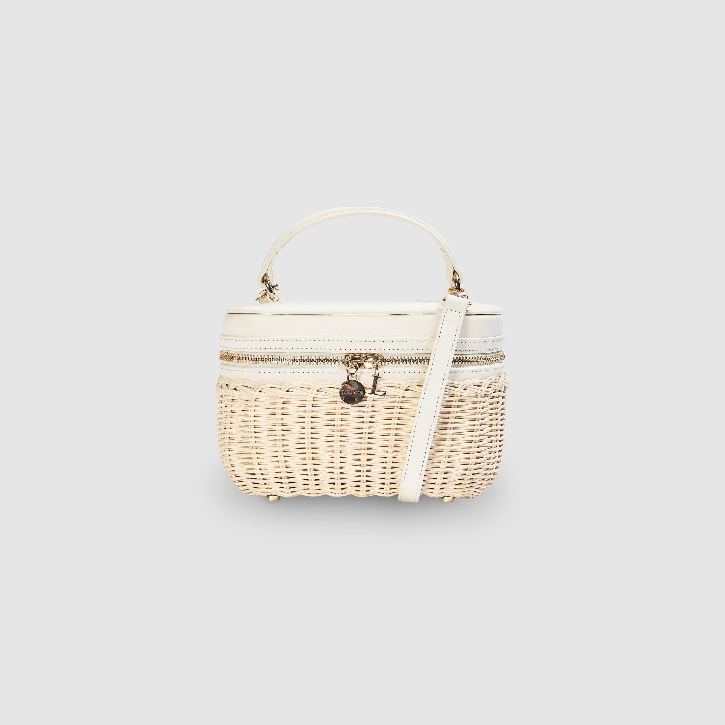 Arlowe Basket Bag - Cream