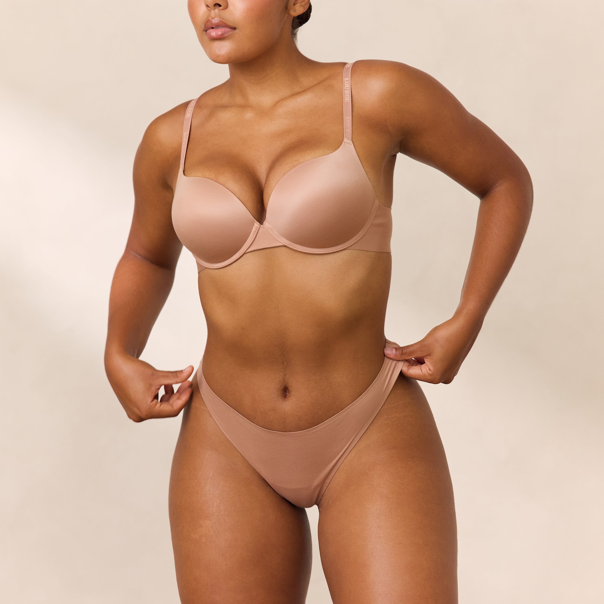 Everyday High Push-Up Bra - Honey
