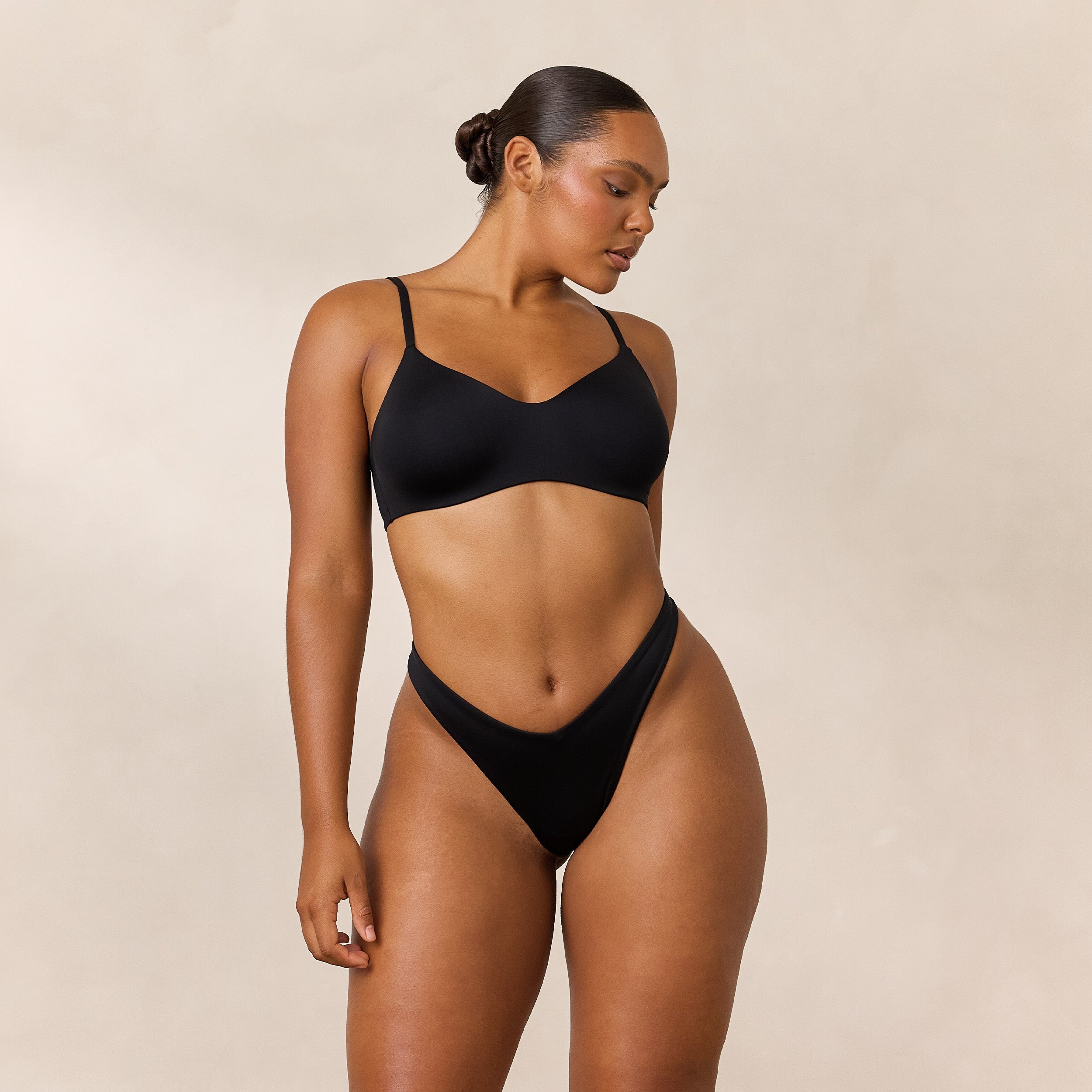 Free Form Bra - Black