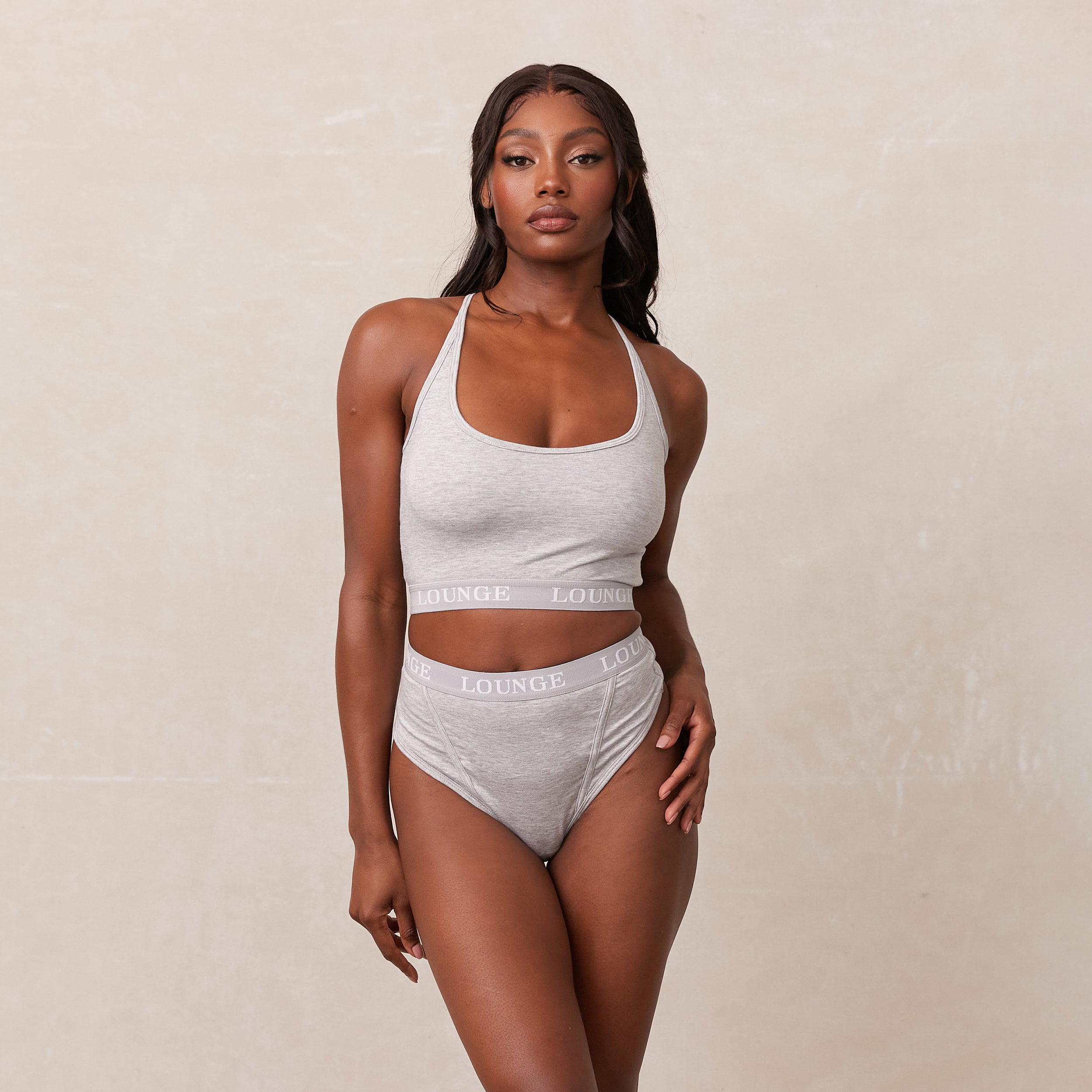 Bamboo Basic Bralette  - Gray