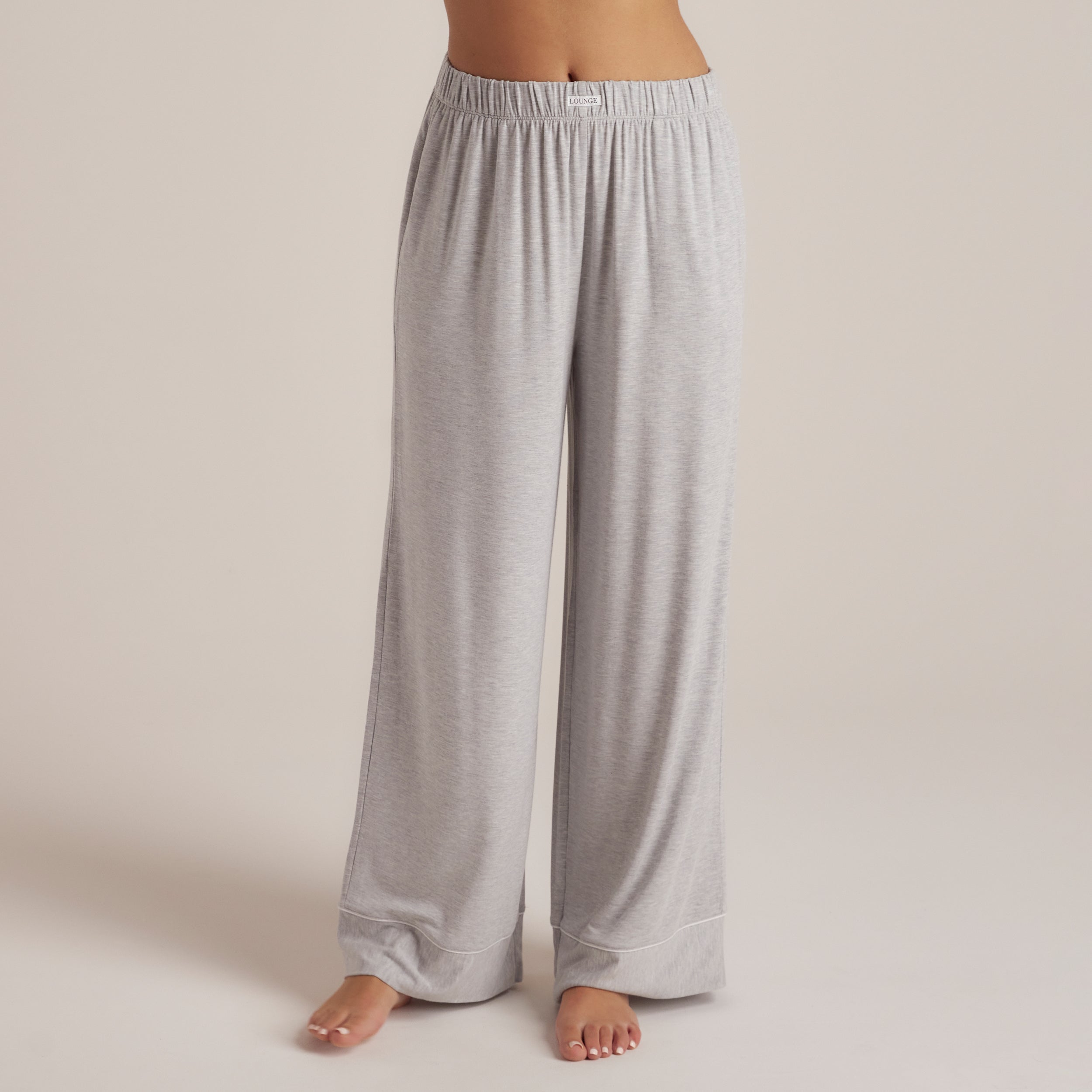 Modal Pajama Pants - Grey Marl