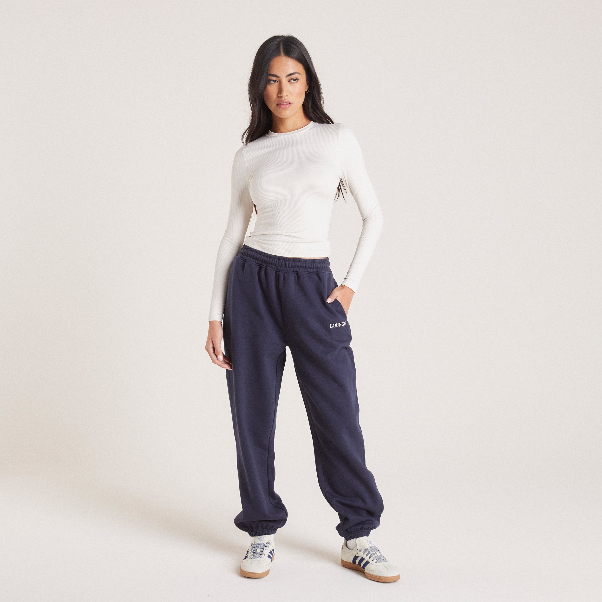Cuffed Sweatpants - Ink Blue