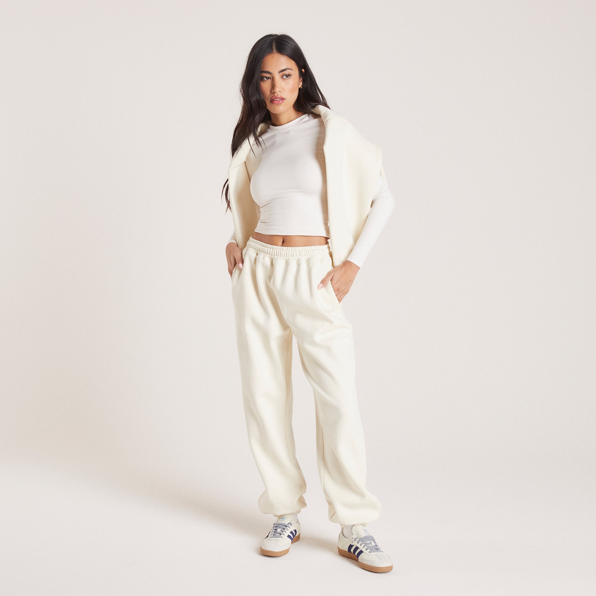 Cuffed Sweatpants - Tofu